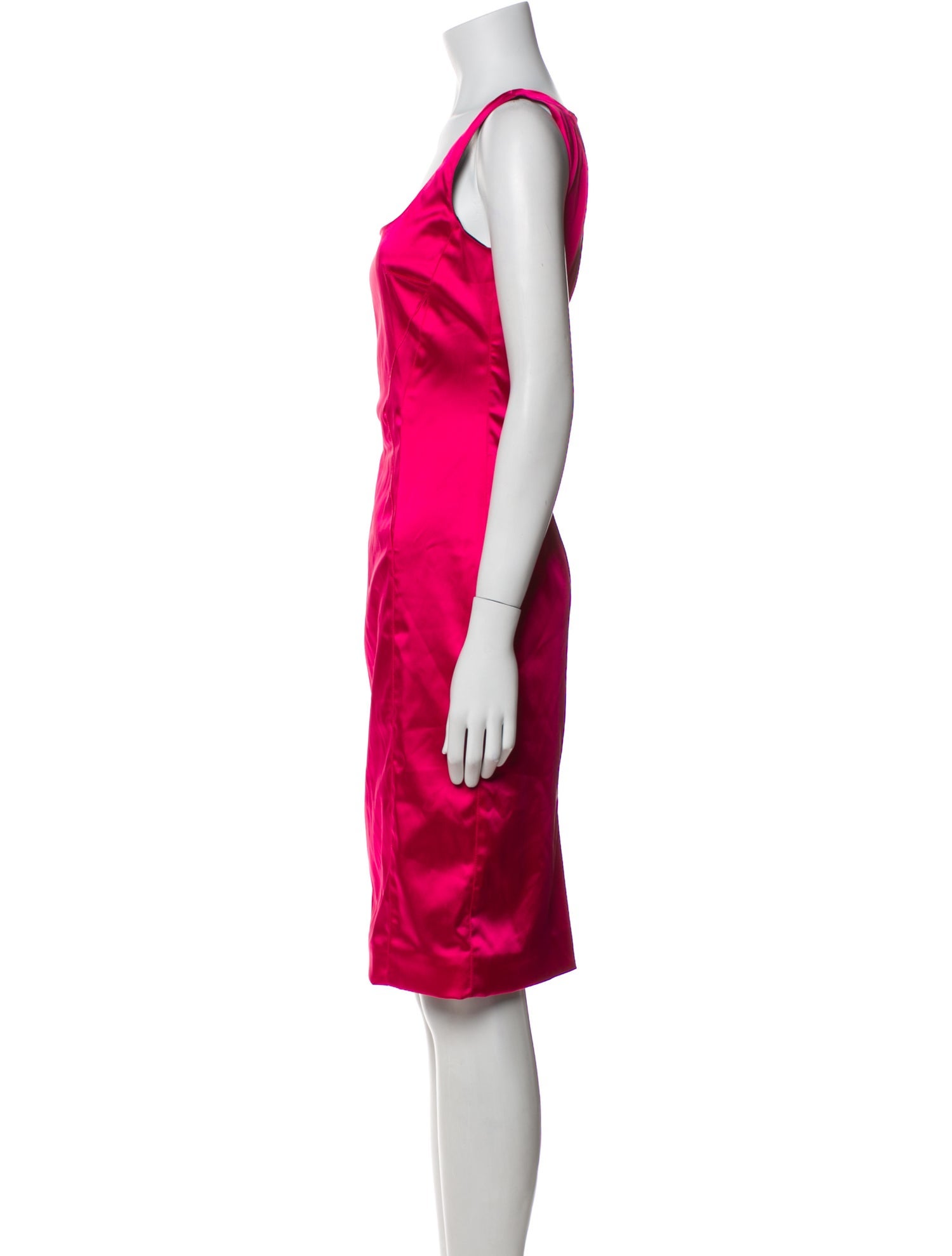 D&G Square Neckline Knee-Length Dress
