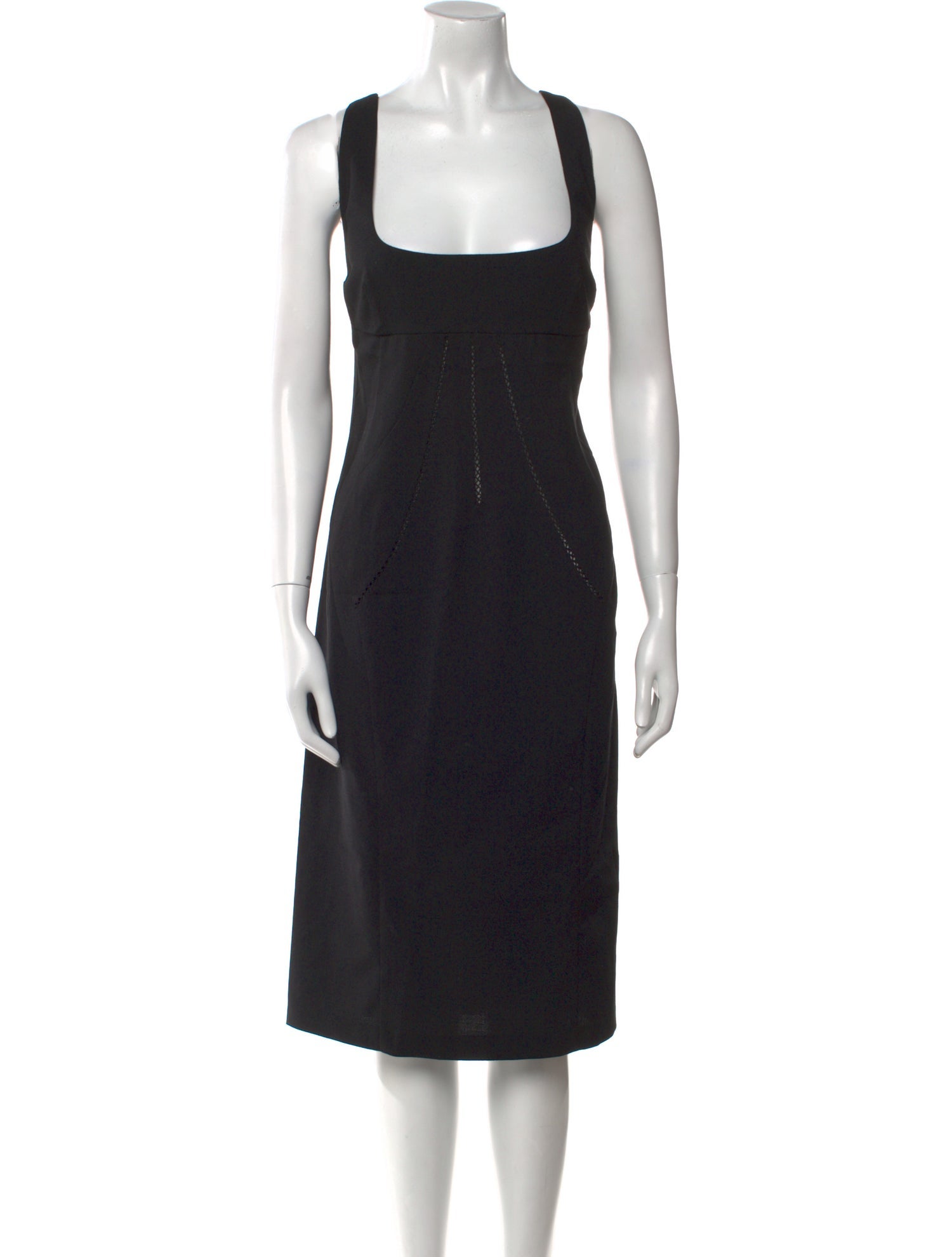 D&G Square Neckline Midi Length Dress w/ Tags