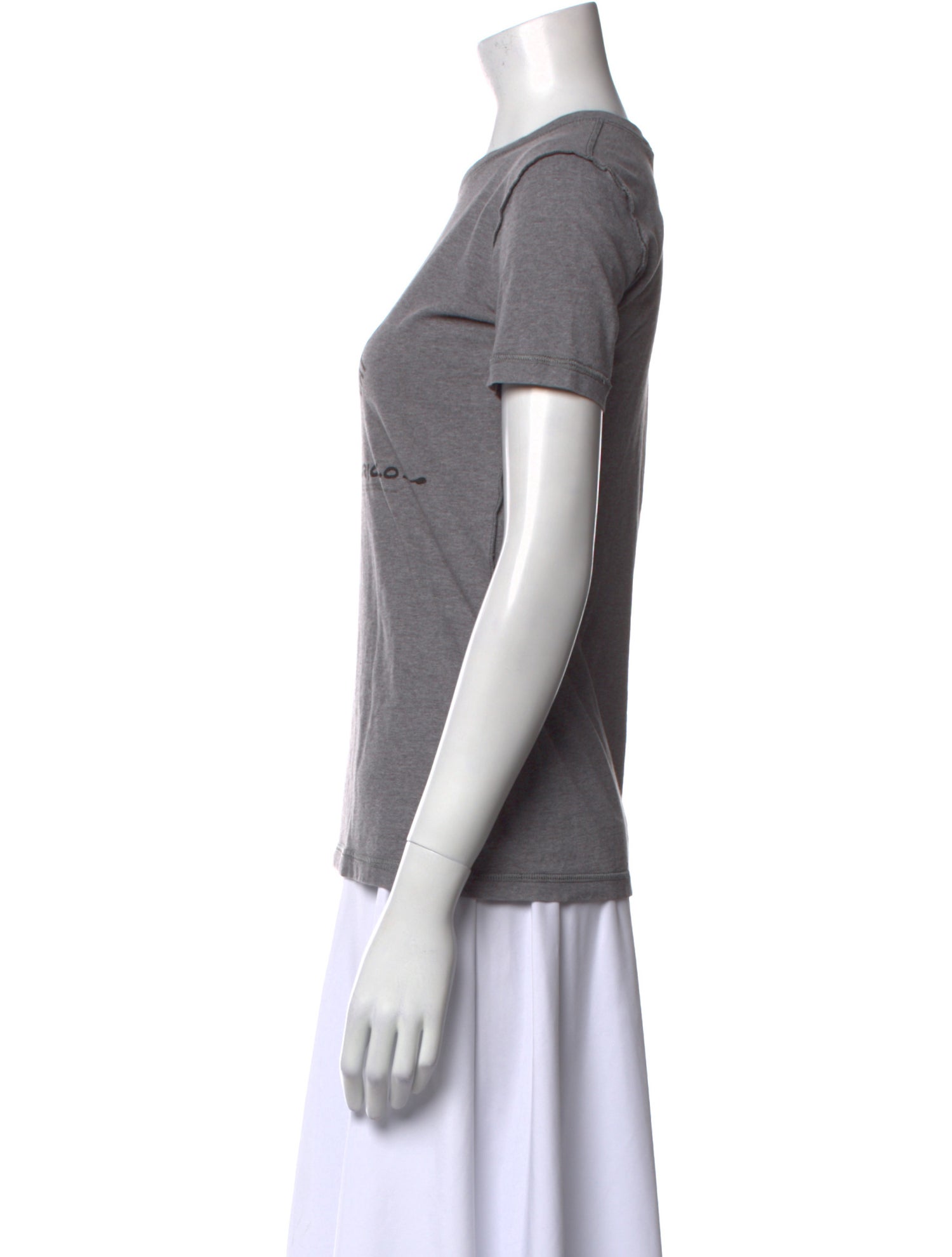 D&G Graphic Print Crew Neck T-Shirt