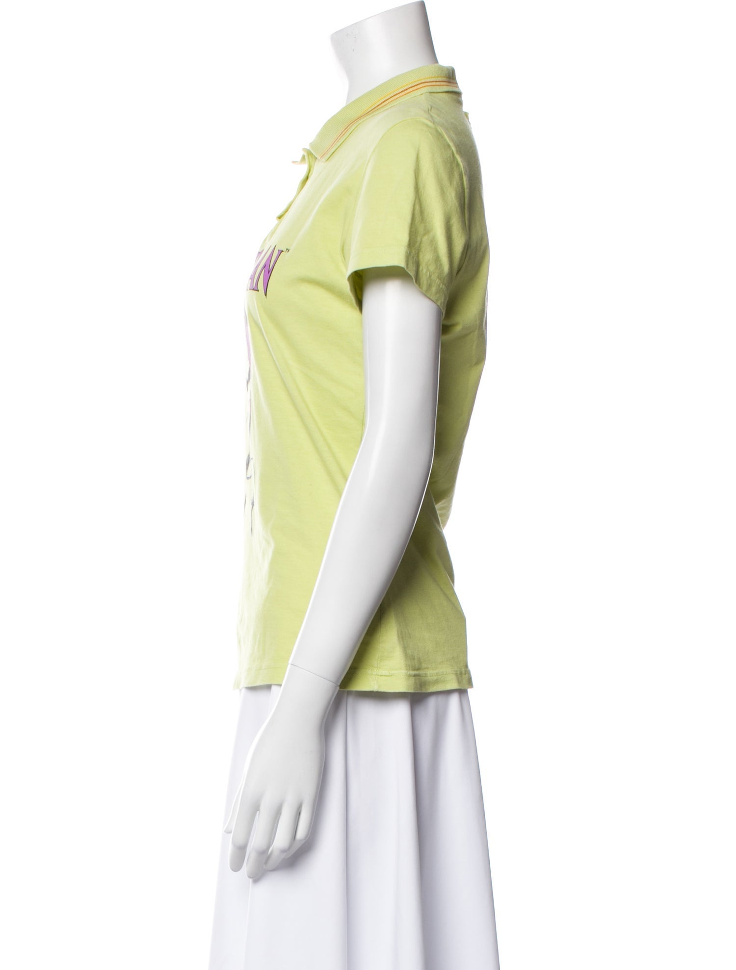 D&G Graphic Print Short Sleeve Polo