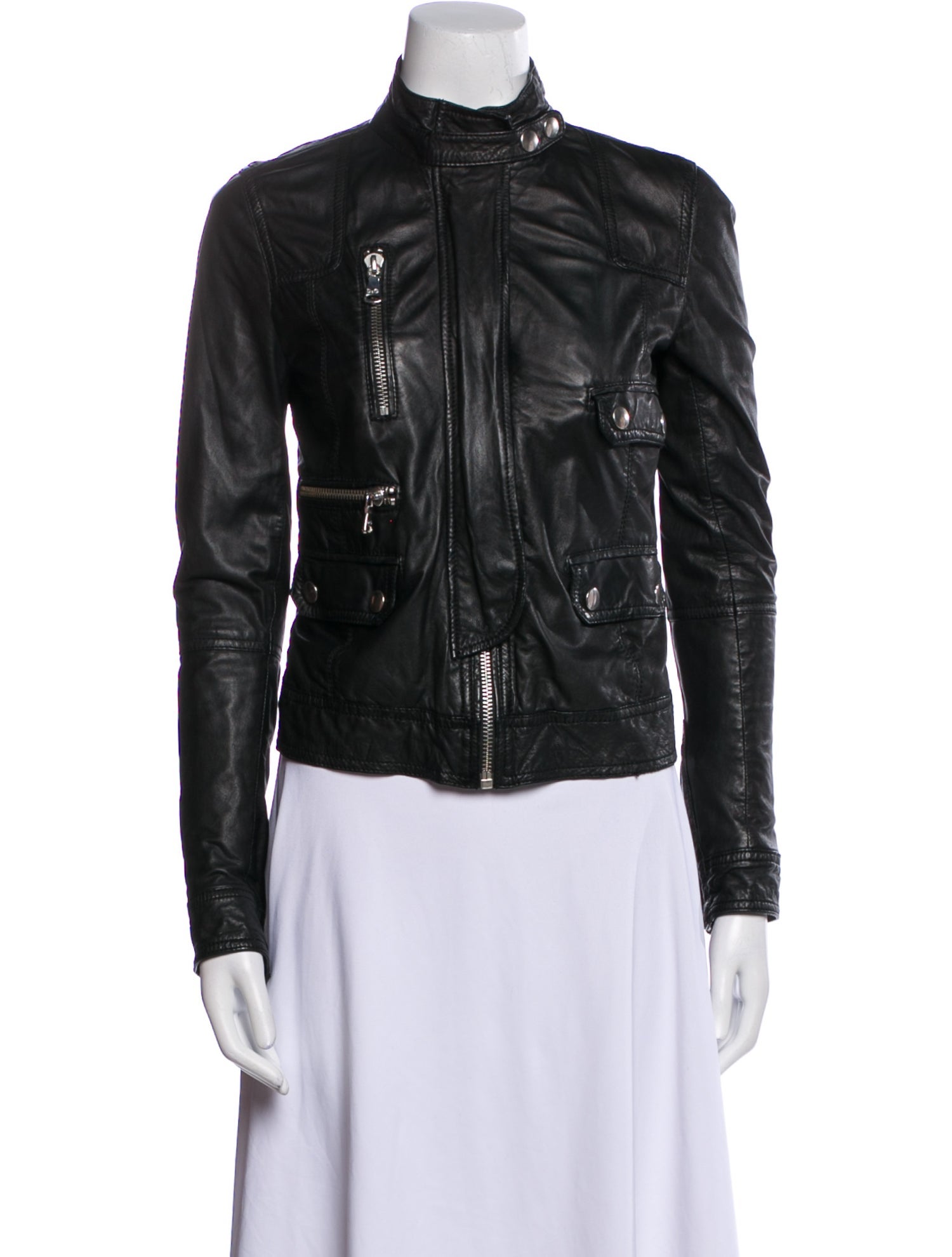 D&G Leather Biker Jacket