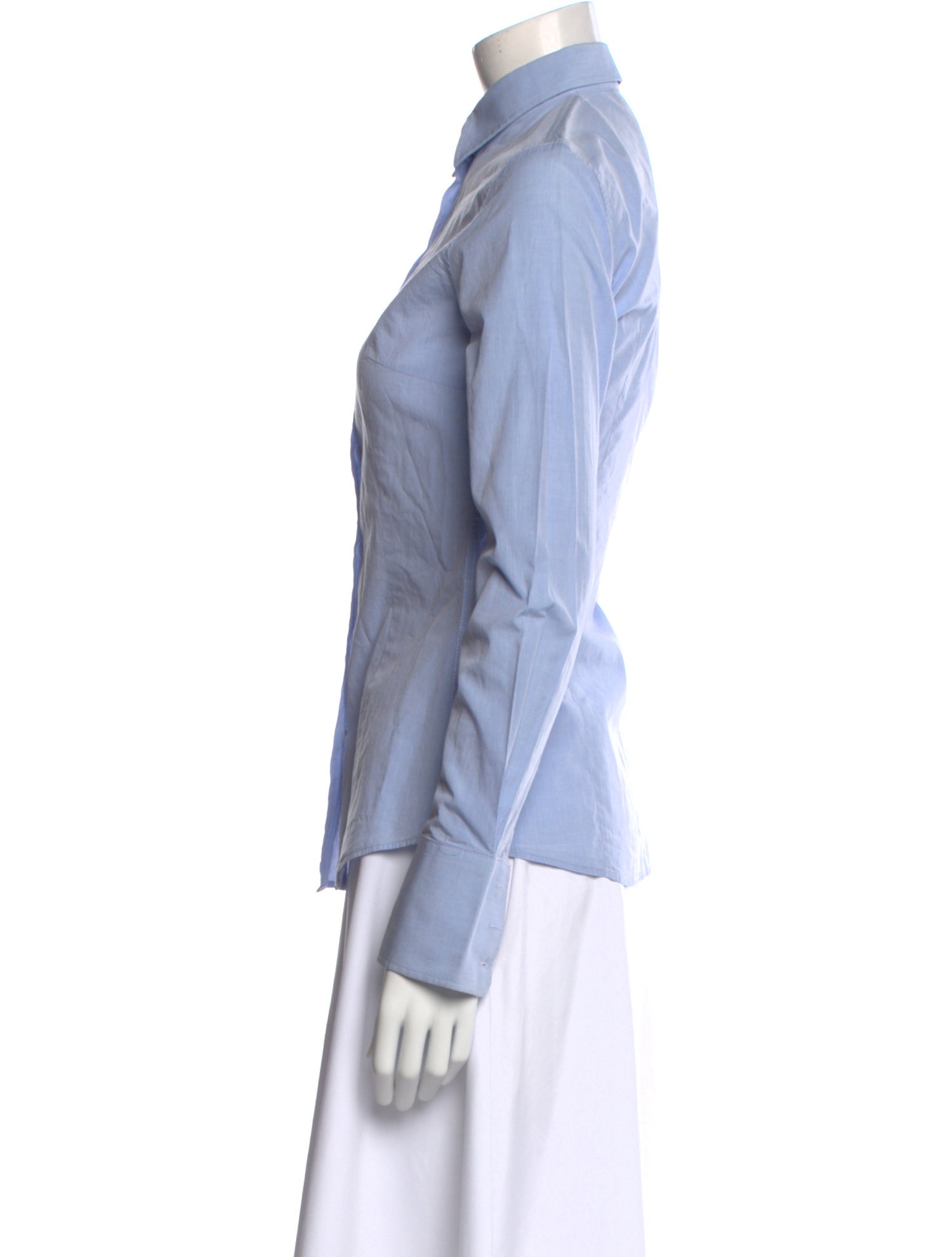 D&G Long Sleeve Button-Up Top