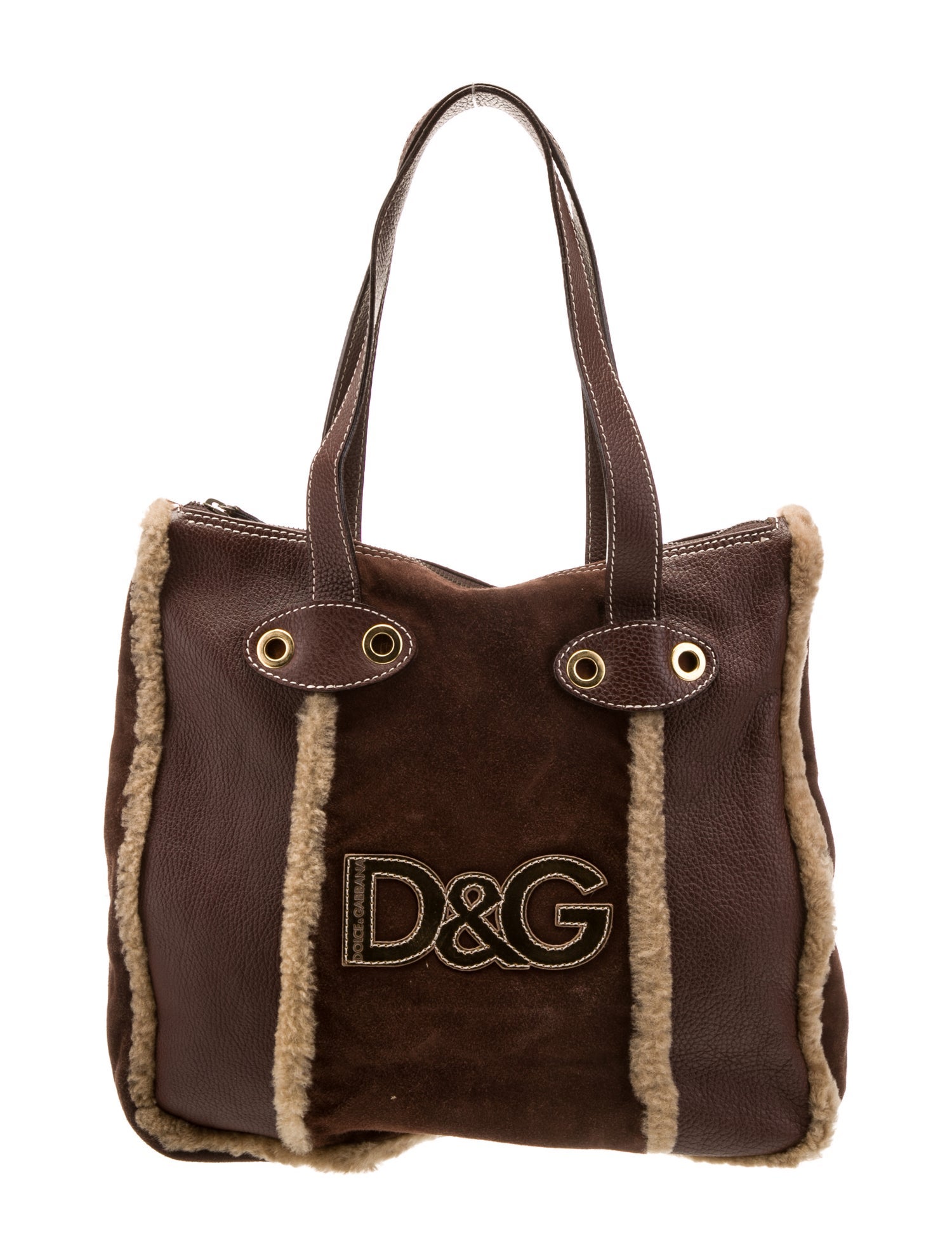 D&G Suede Bucket Bag