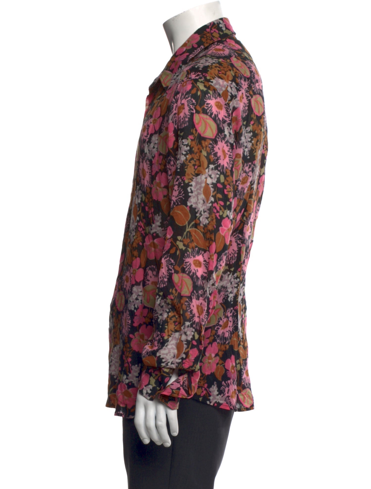 D&G Floral Print Long Sleeve Shirt