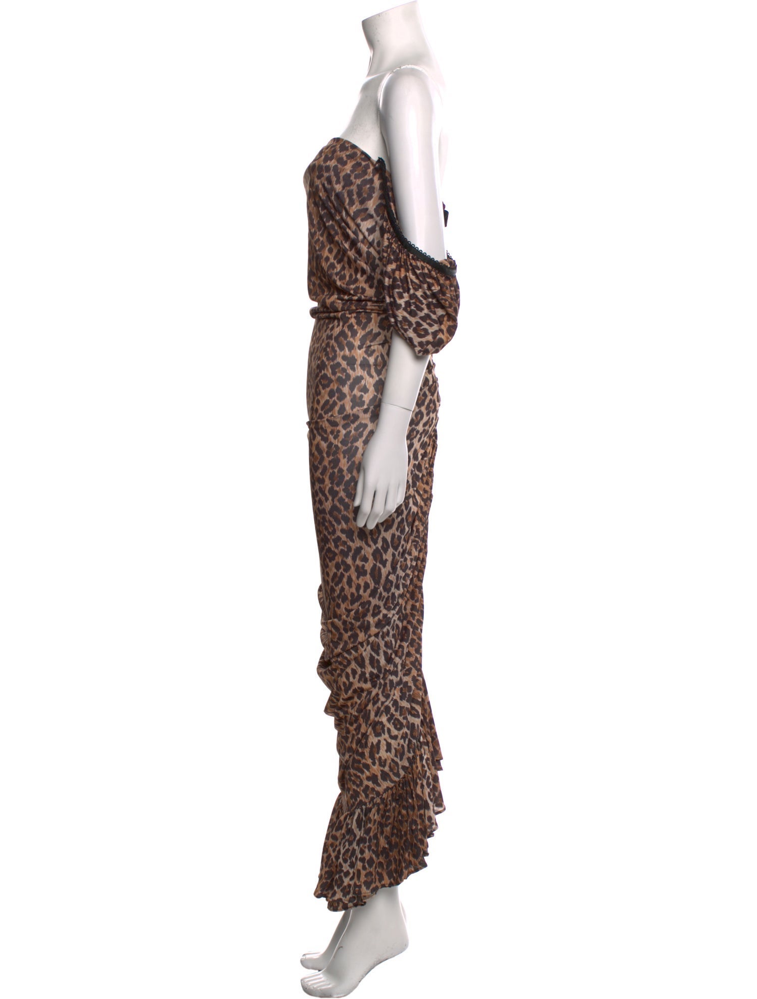 D&G Animal Print Long Dress