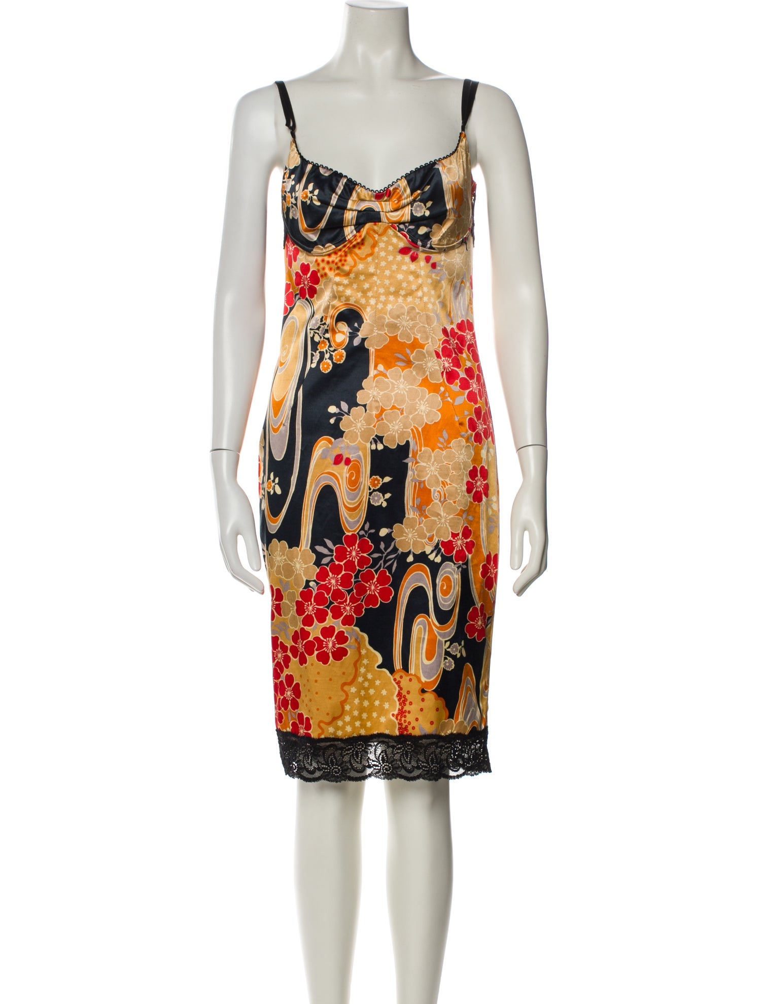 D&G Printed Knee-Length Dress
