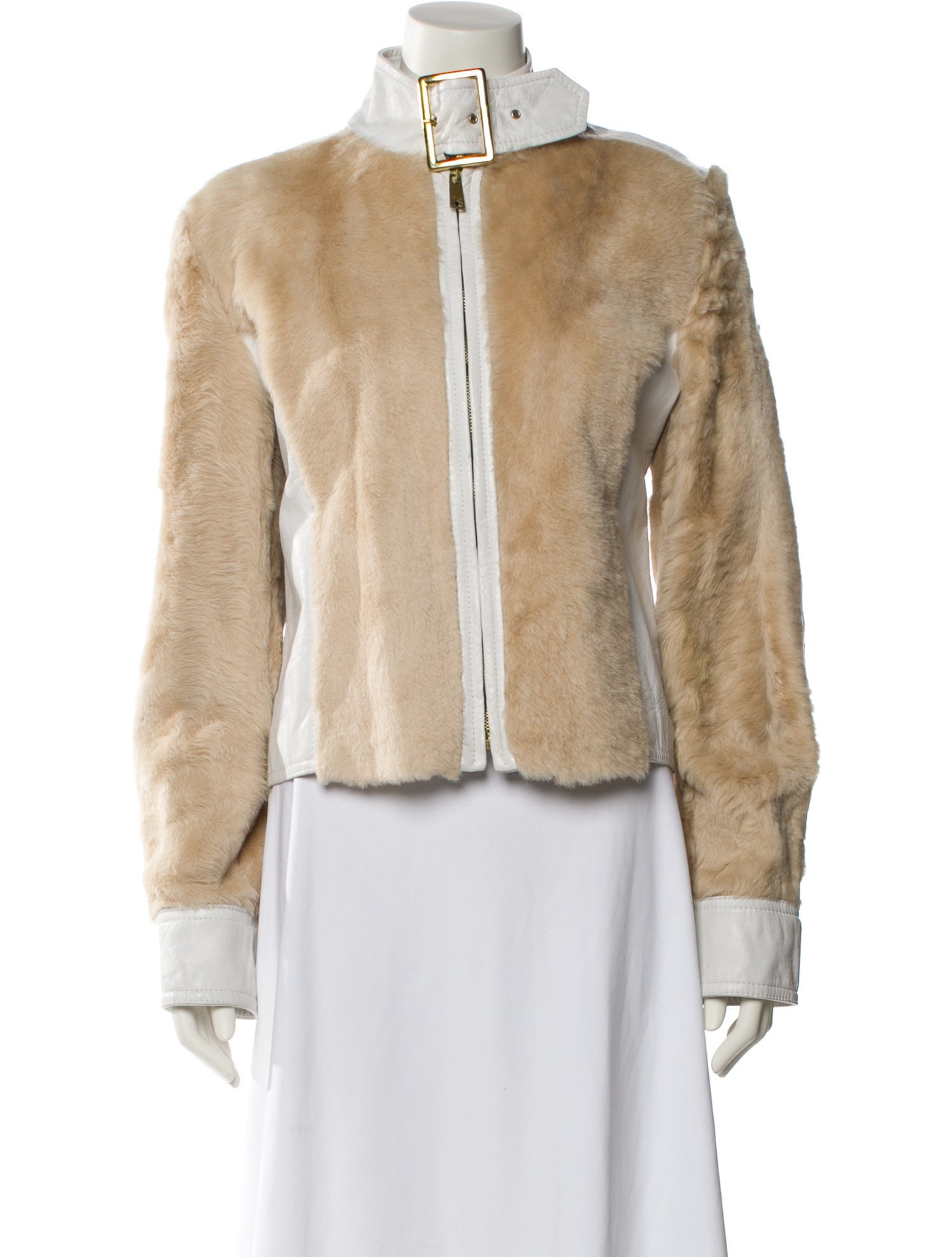 D&G Vintage 2000's Faux Fur Jacket