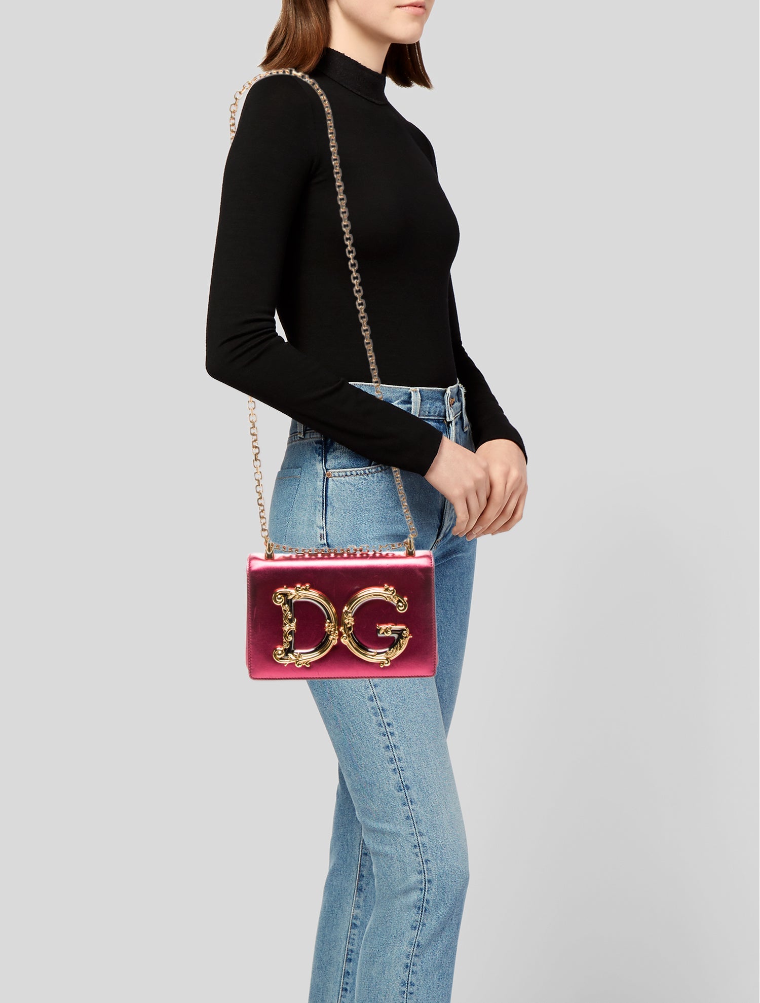 Dolce & Gabbana Leather Shoulder Bag