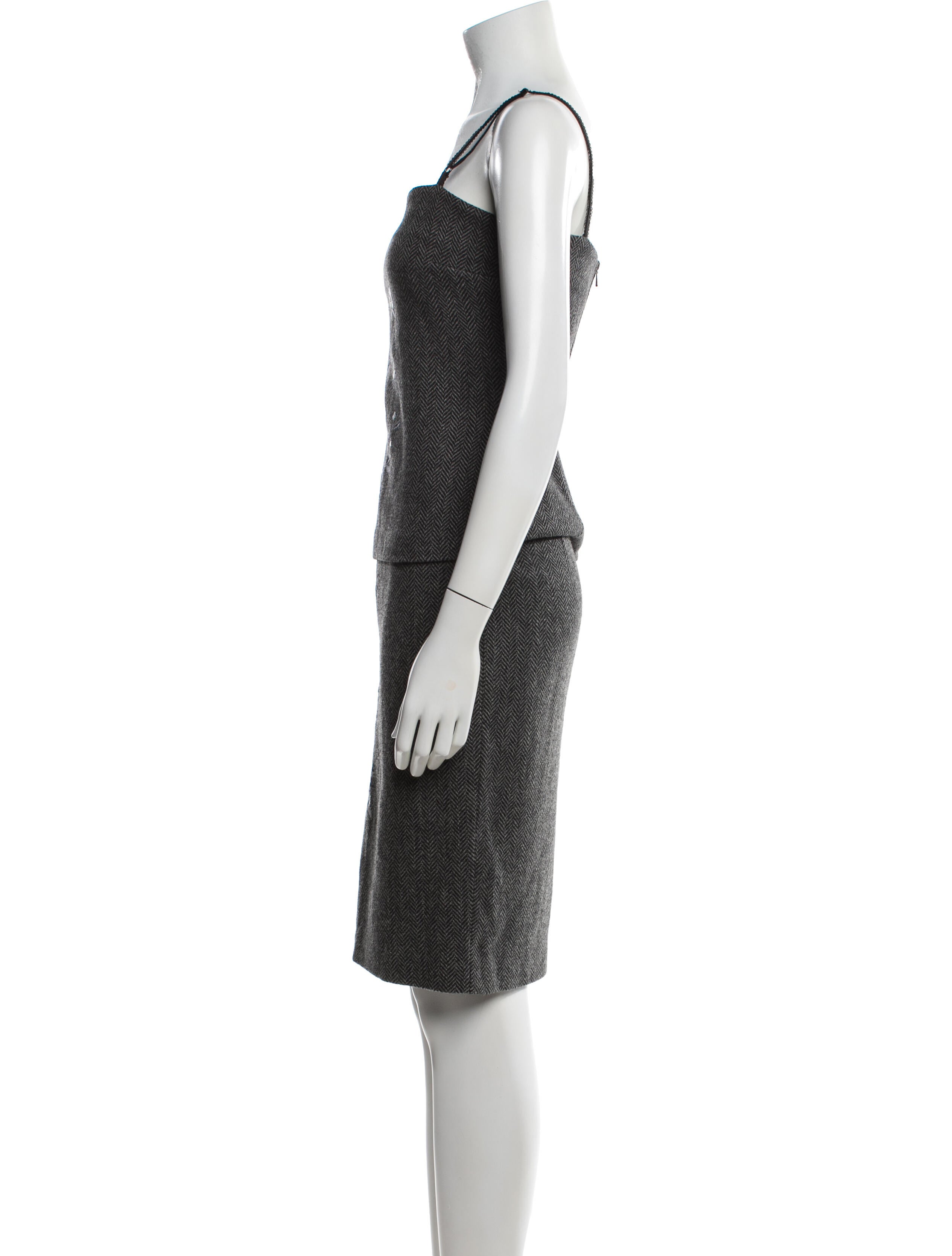 D&G Vintage 2000's Skirt Set