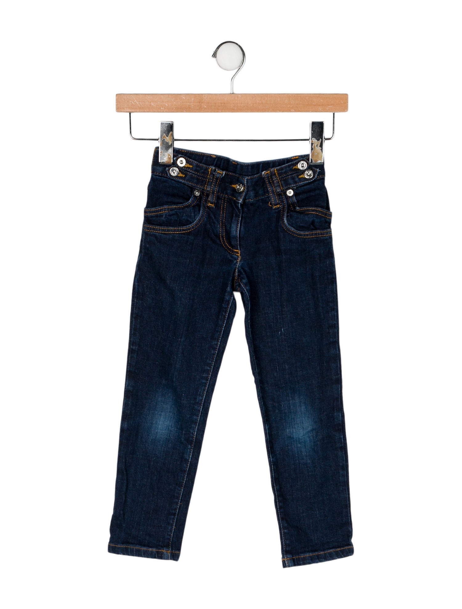 D&G Solid Flat Front Jeans