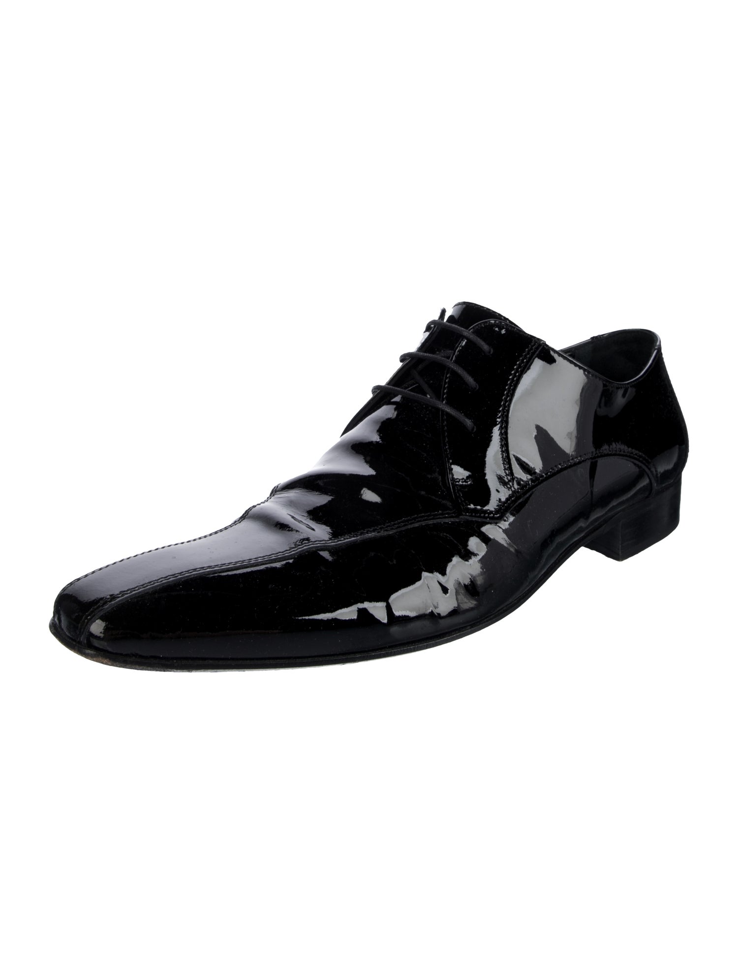 D&G Patent Leather Derby Shoes
