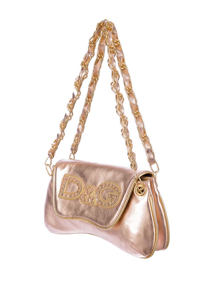 D&G Metallic Shoulder Bag