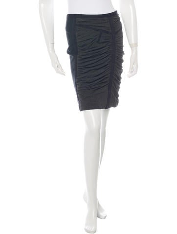 D&G Ruched Pencil Skirt