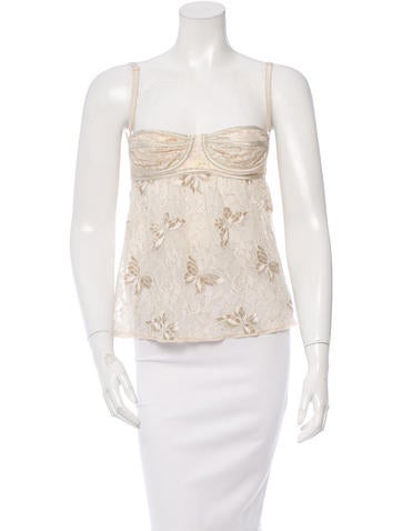 D&G Brocade Lace Top