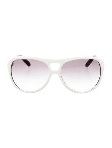 D&G Tinted Aviator Sunglasses