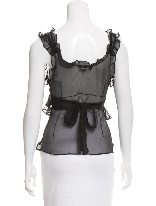 D&G Sleeveless Sheer Top Clothing WDG35028 The RealReal
