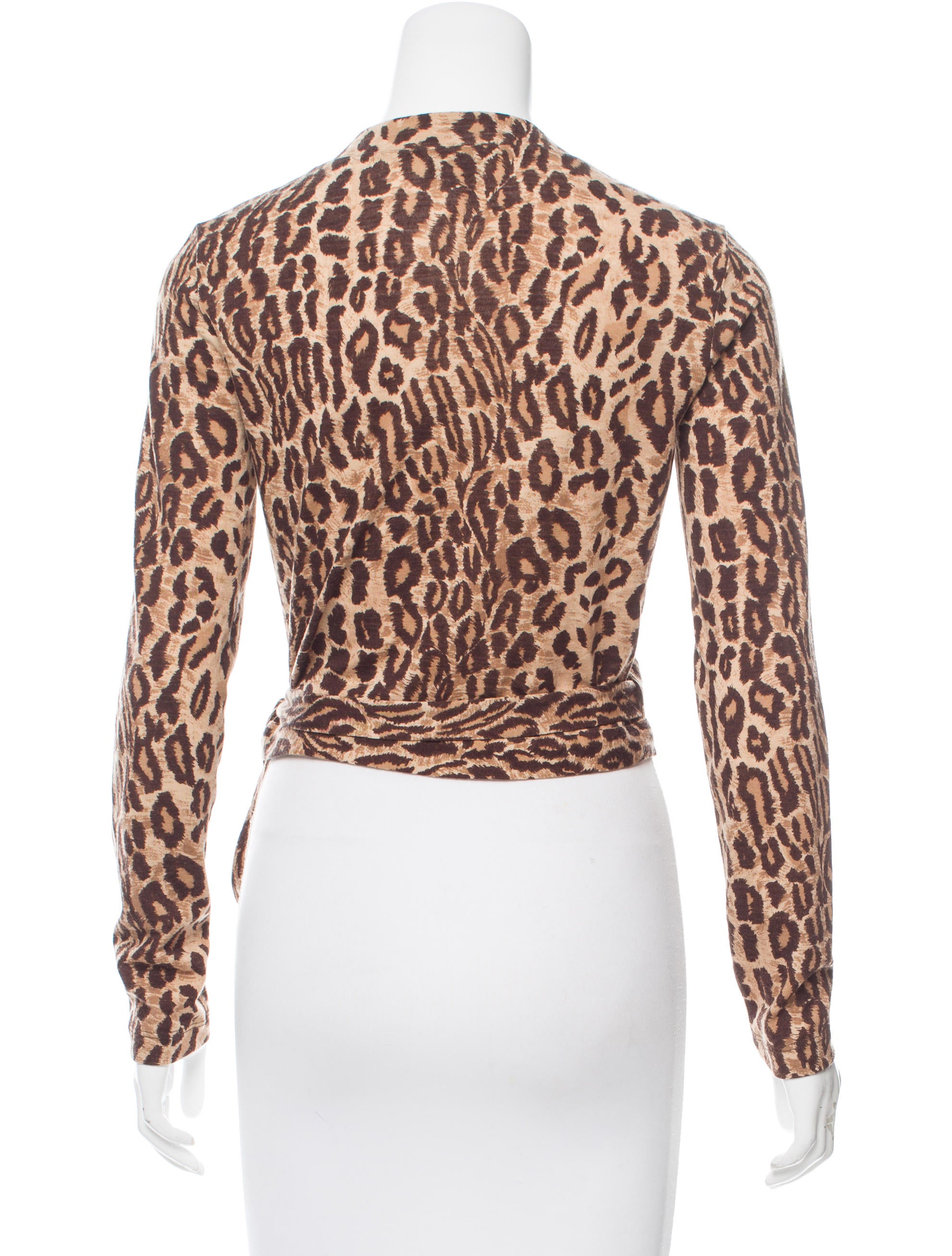 D&G Leopard Print Long Sleeve Top - Clothing - WDG36692 | The RealReal