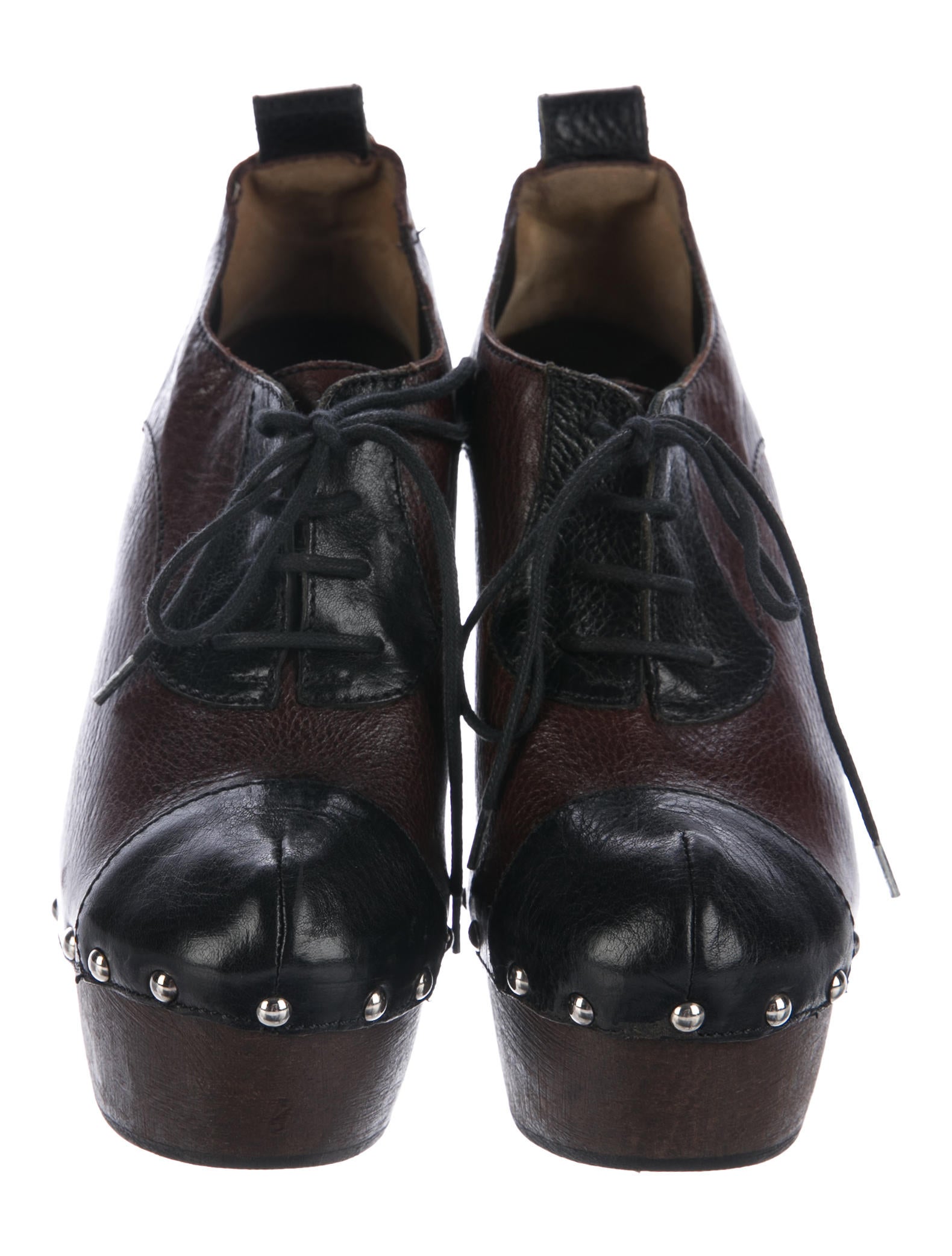 D&G Platform Oxford Booties - Shoes - WDG36735 | The RealReal