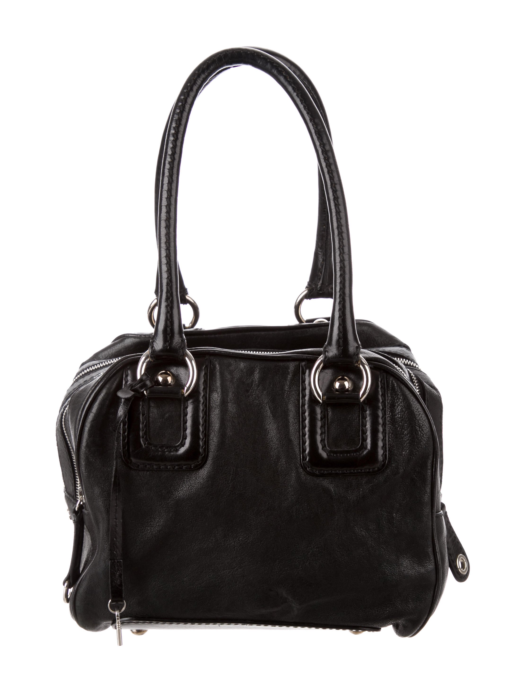 D&G Lily Leather Bag - Black Shoulder Bags, Handbags - WDG40905