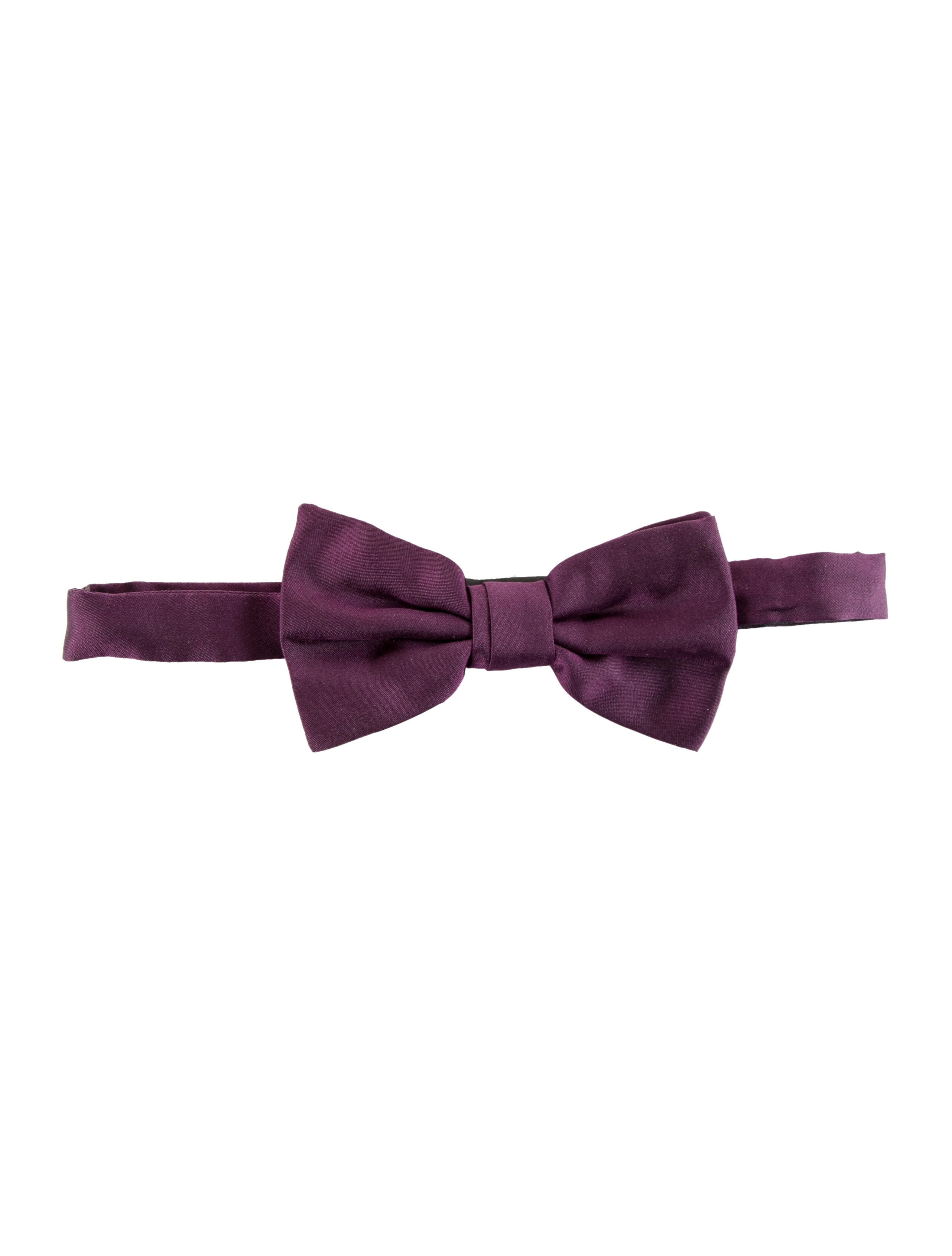 purple and orange bow tie