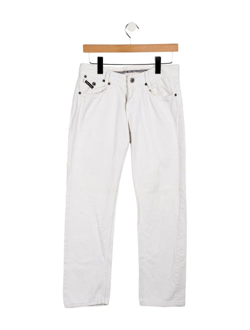 D&G Low-Rise Straight Leg Jeans
