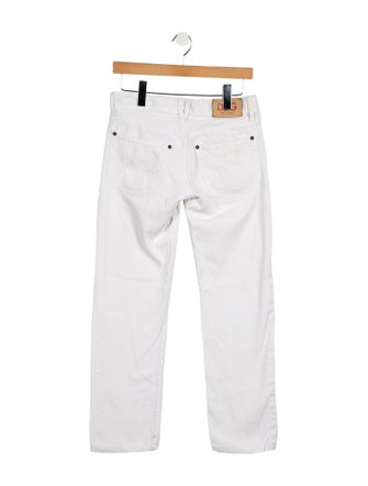 D&G Low-Rise Straight Leg Jeans