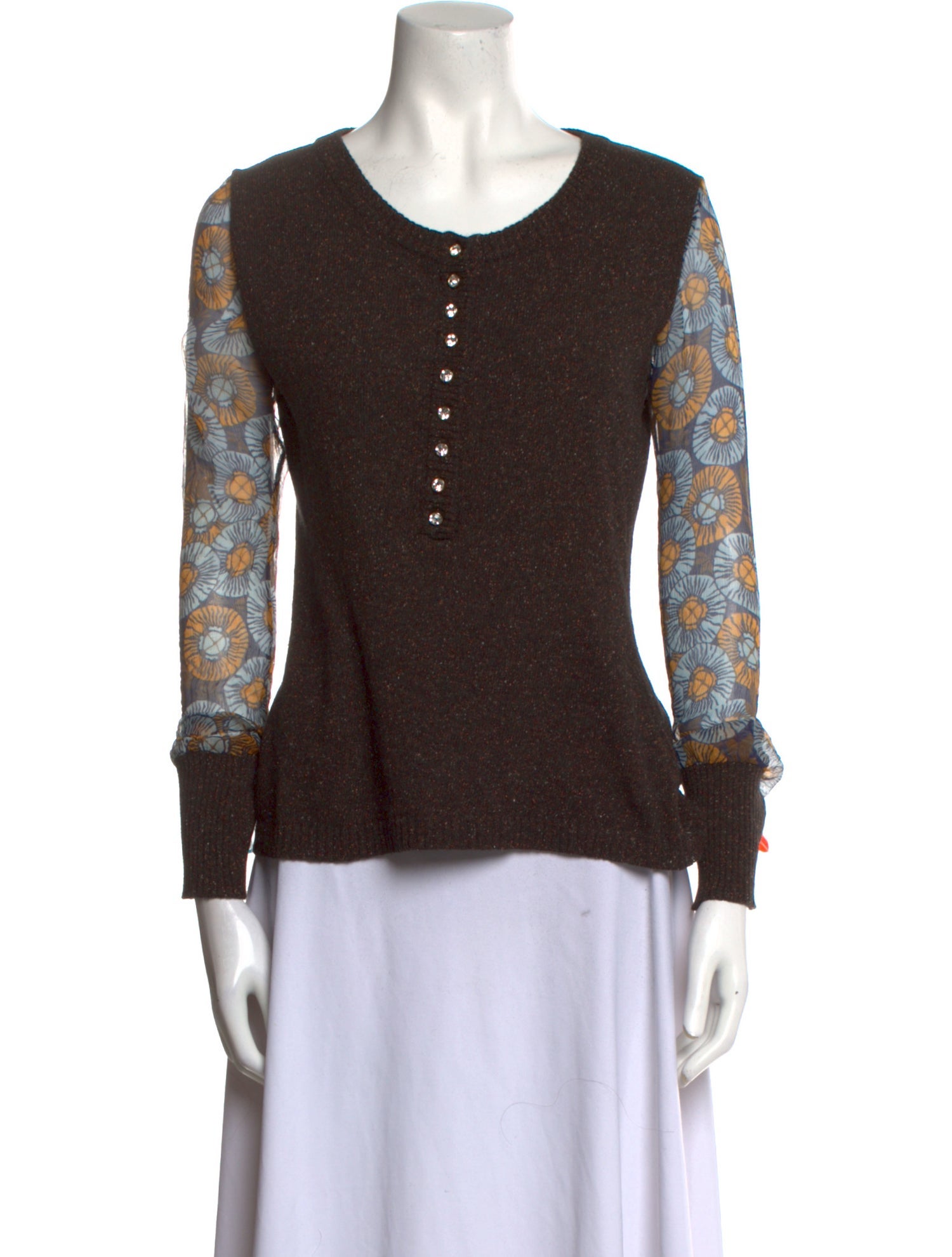 D&G Wool Printed Sweater