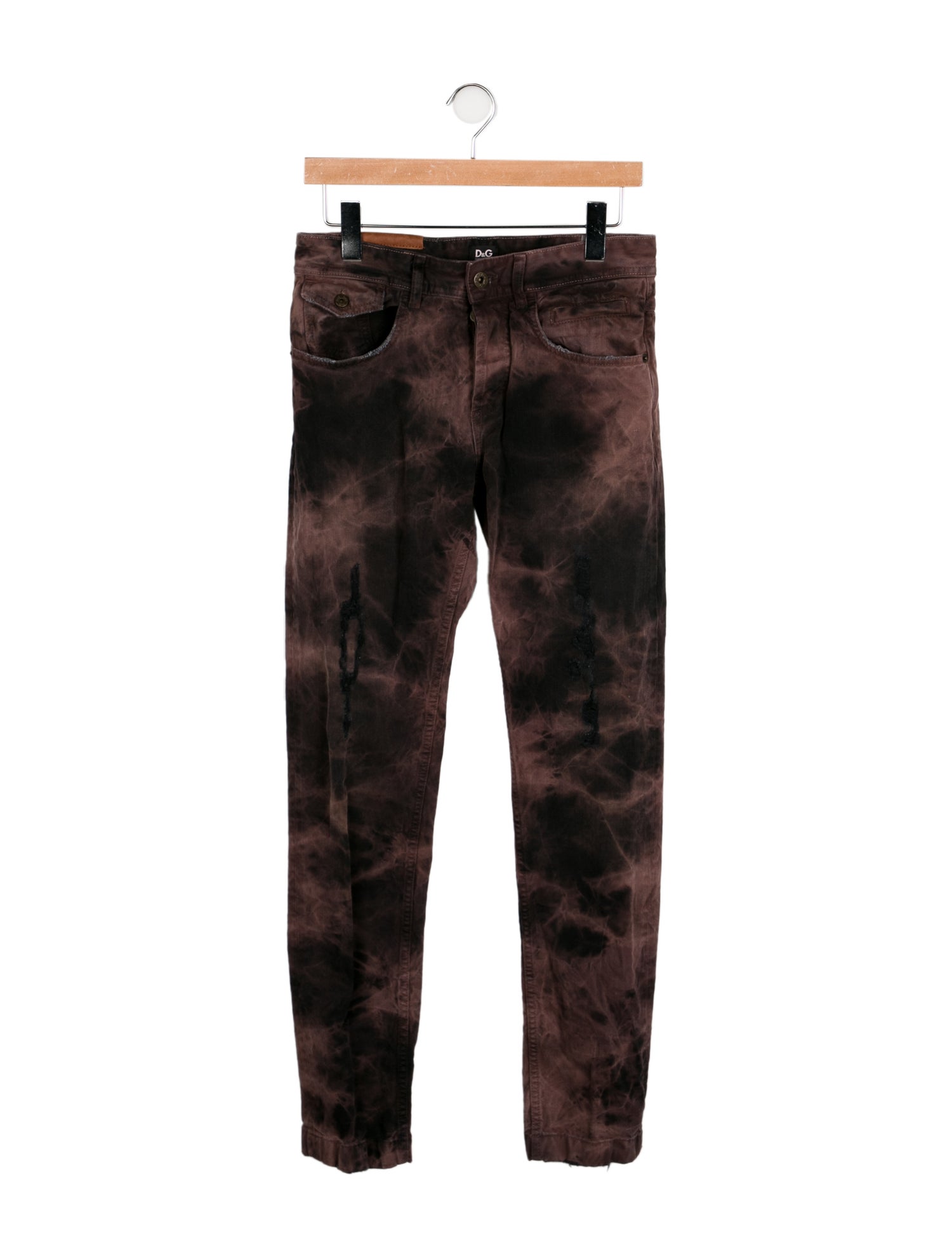 D&G Mid-Rise Straight Leg Jeans