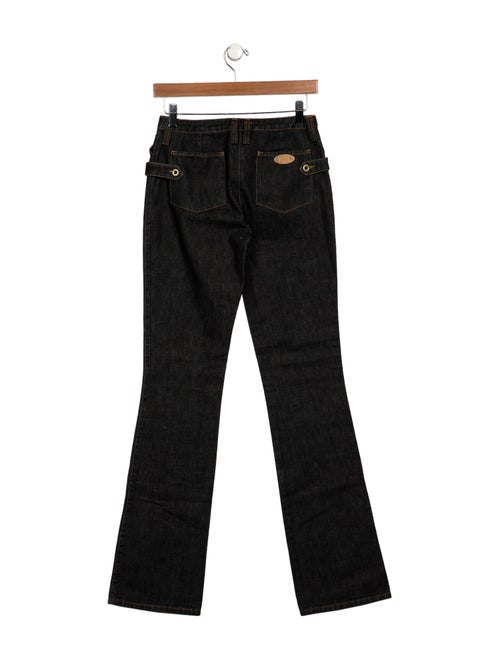 D&G High-Rise Straight Leg Jeans