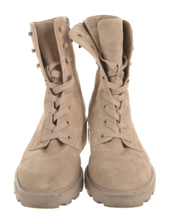 Dolce Vita Suede Combat Boots