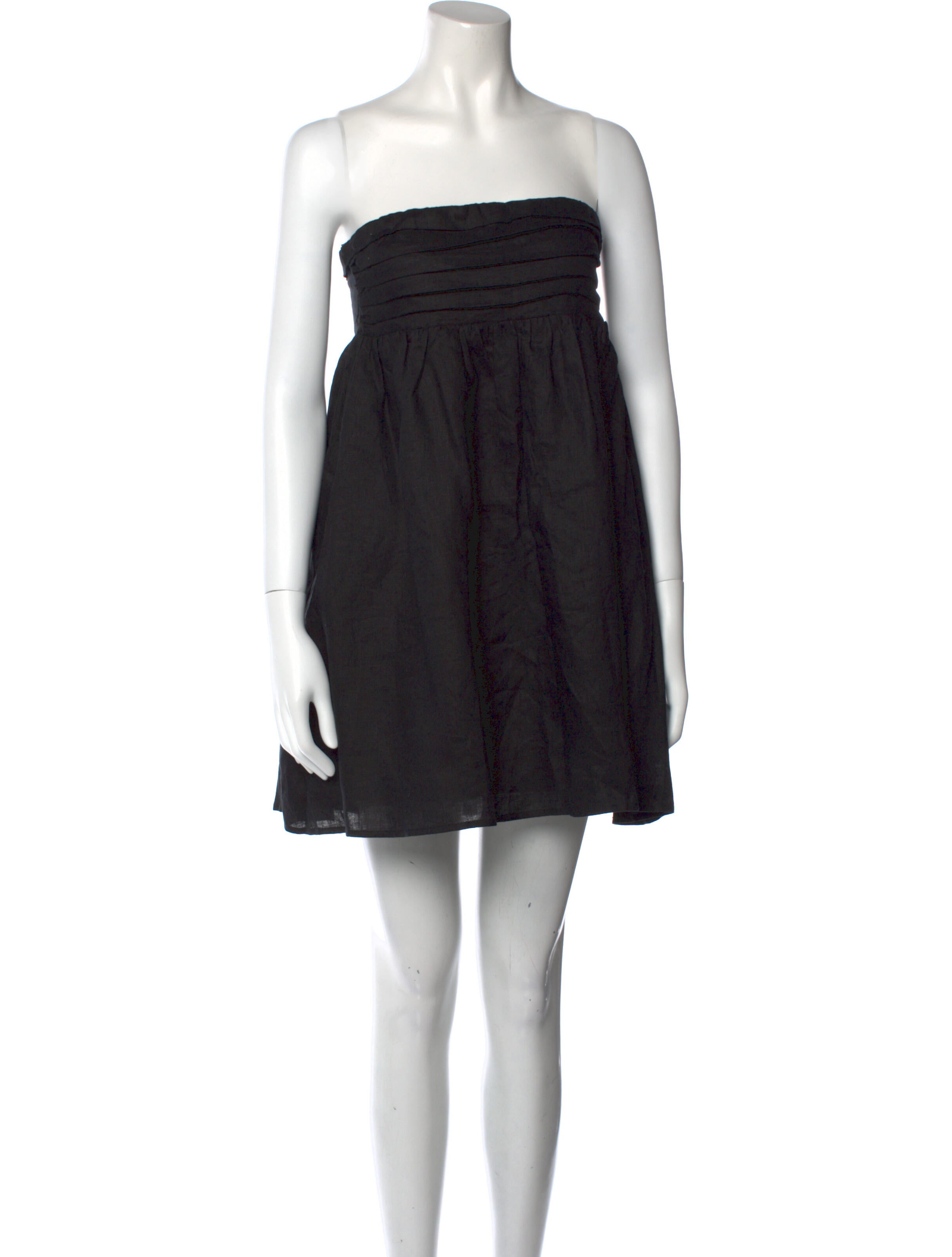 Dissh Strapless Mini Dress Black Dresses, Clothing WDHIS20465 The