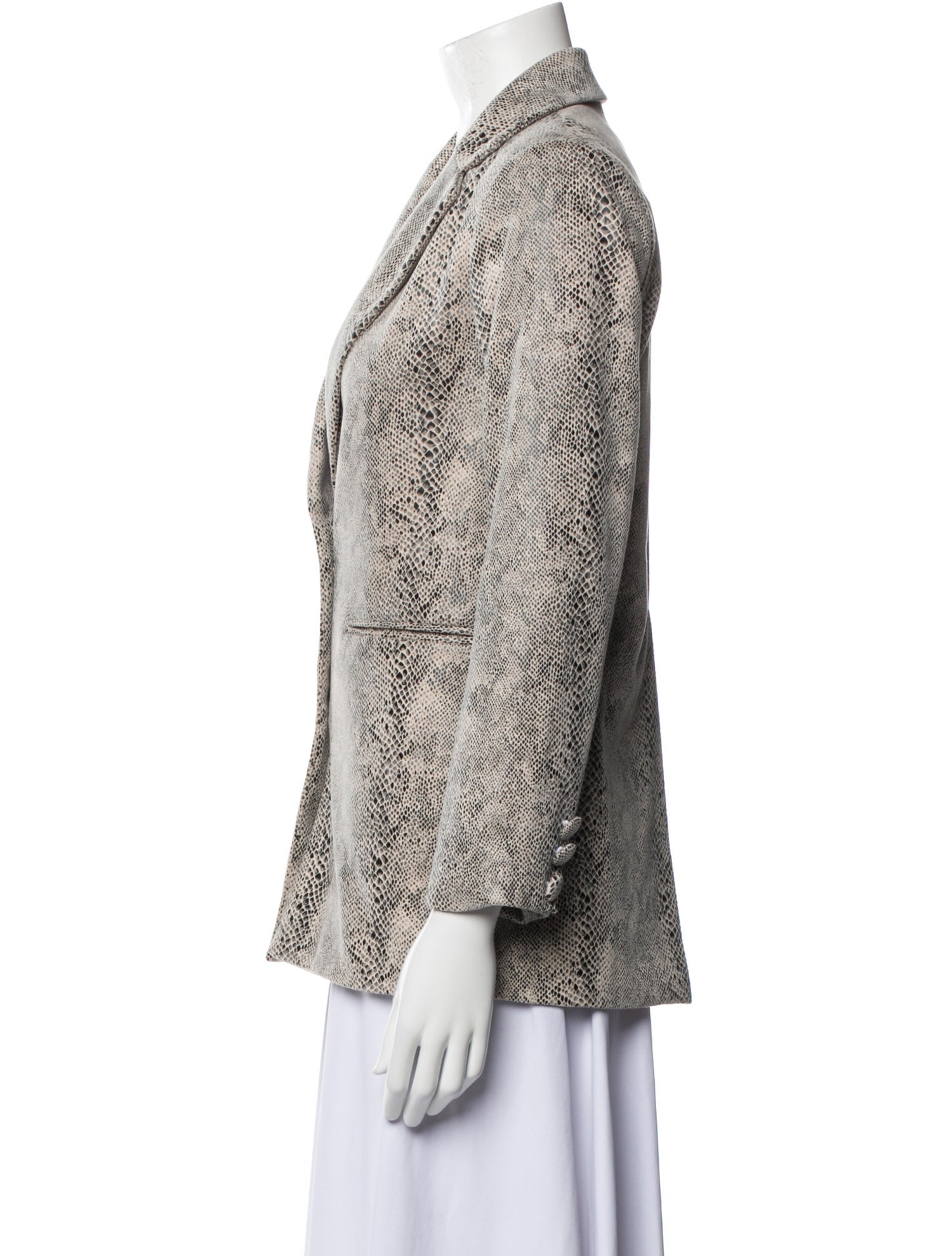 Dissh Animal Print Blazer