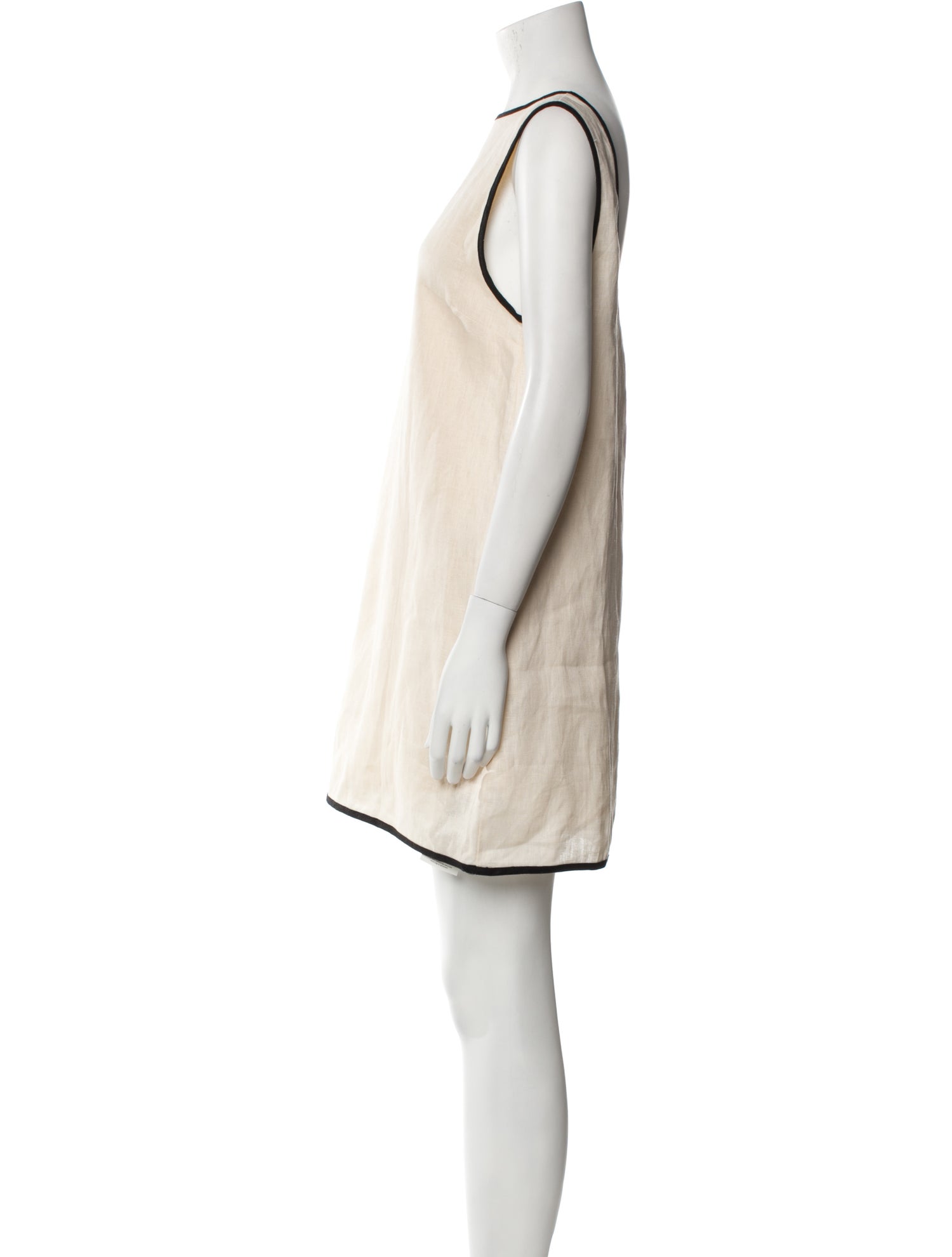 Celine Striped Mock Neck Mini Dress main image 1