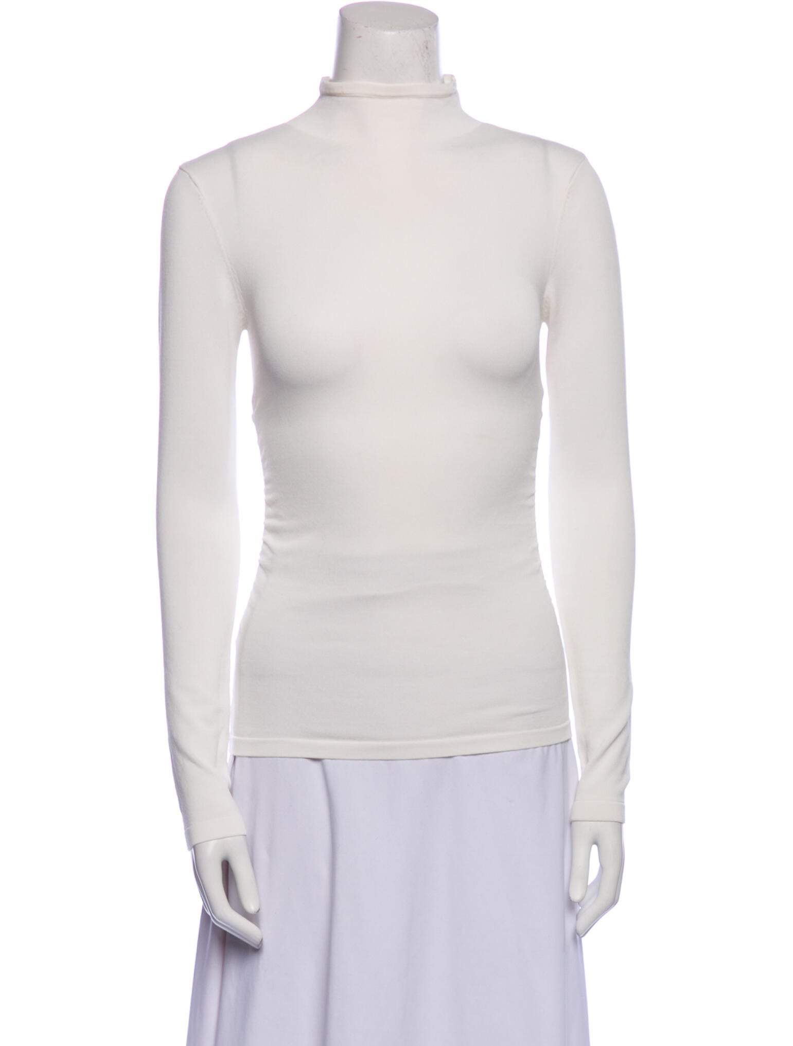 Dissh Mock Neck Long Sleeve Top