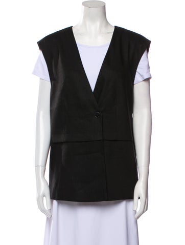 Dissh Jackets Linen Vest S