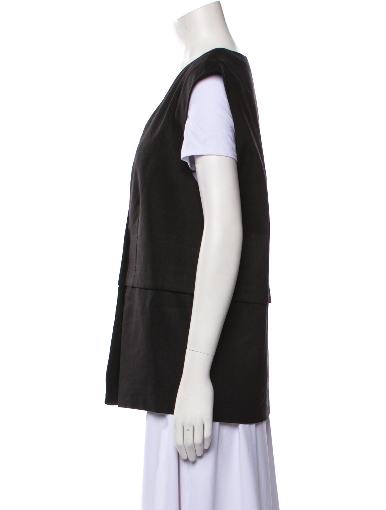 Dissh Linen Vest w/ Tags