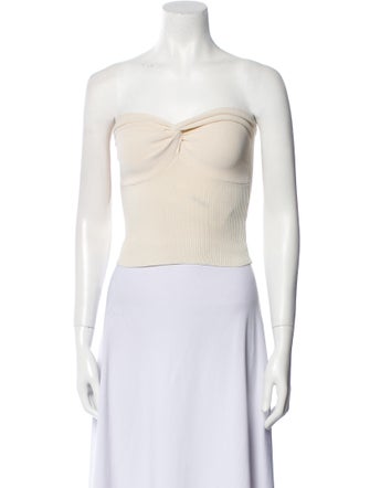 Dissh Strapless Crop Top