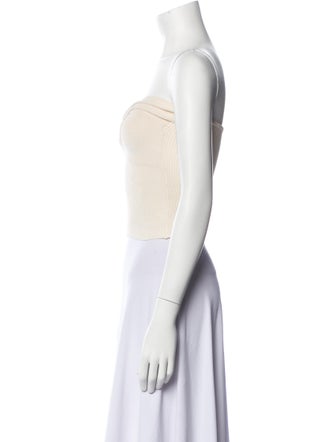 Dissh Strapless Crop Top