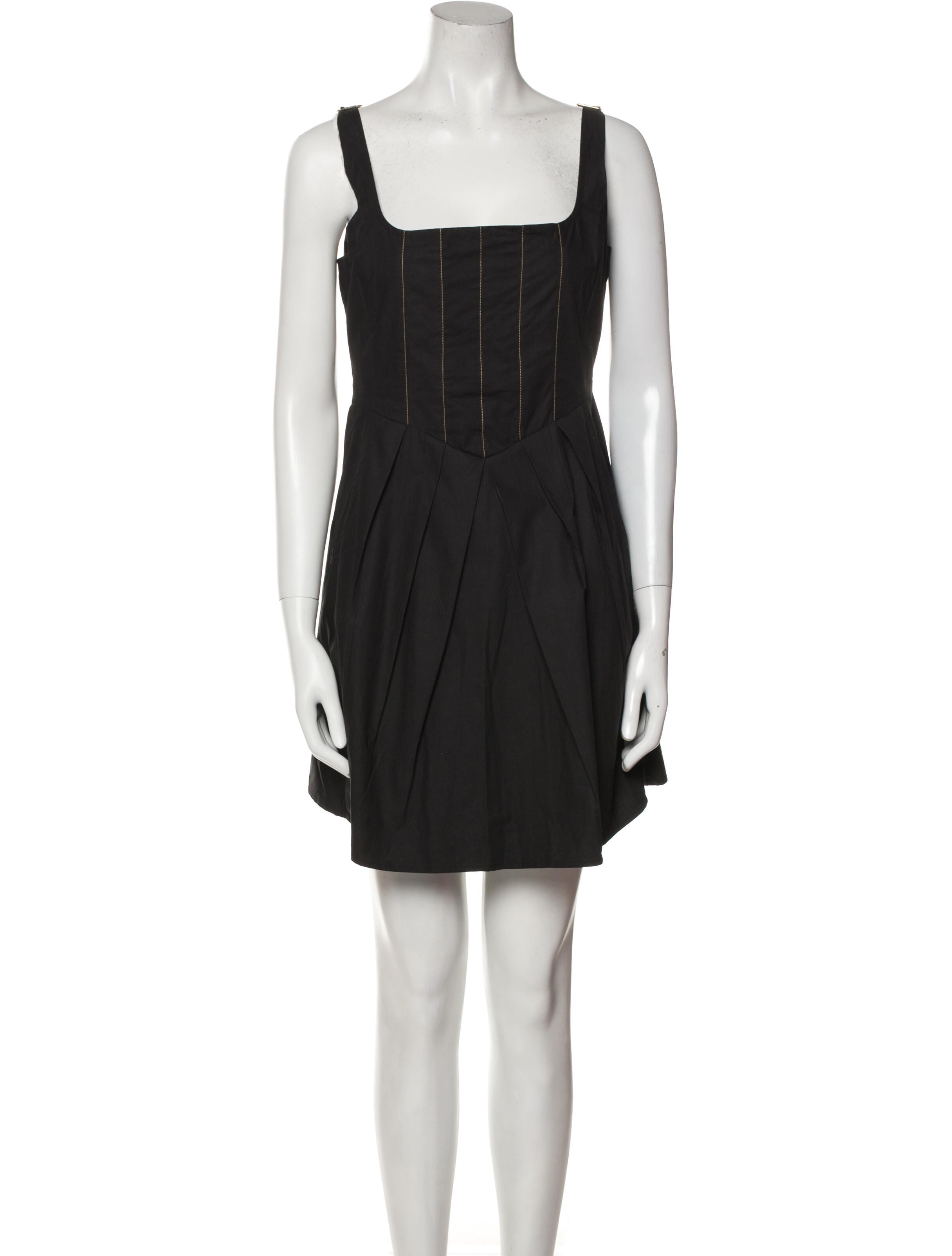 Dissh Square Neckline Mini Dress