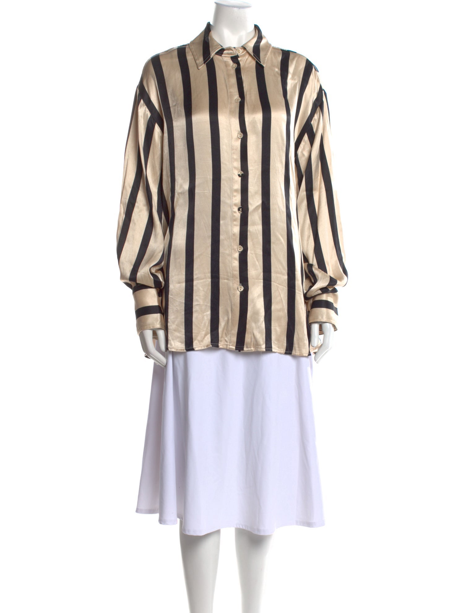 Dissh Striped Long Sleeve Tunic