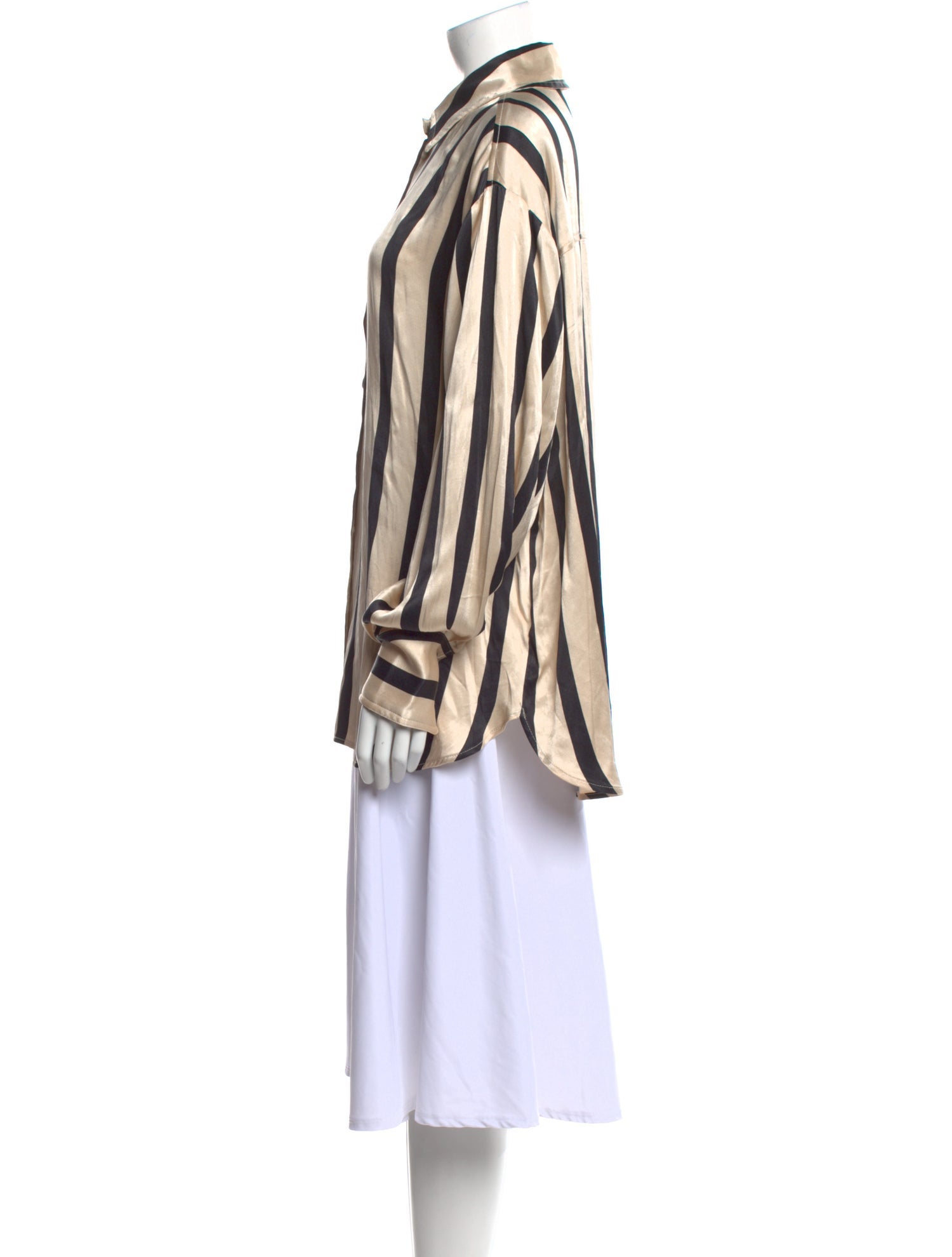 Dissh Striped Long Sleeve Tunic