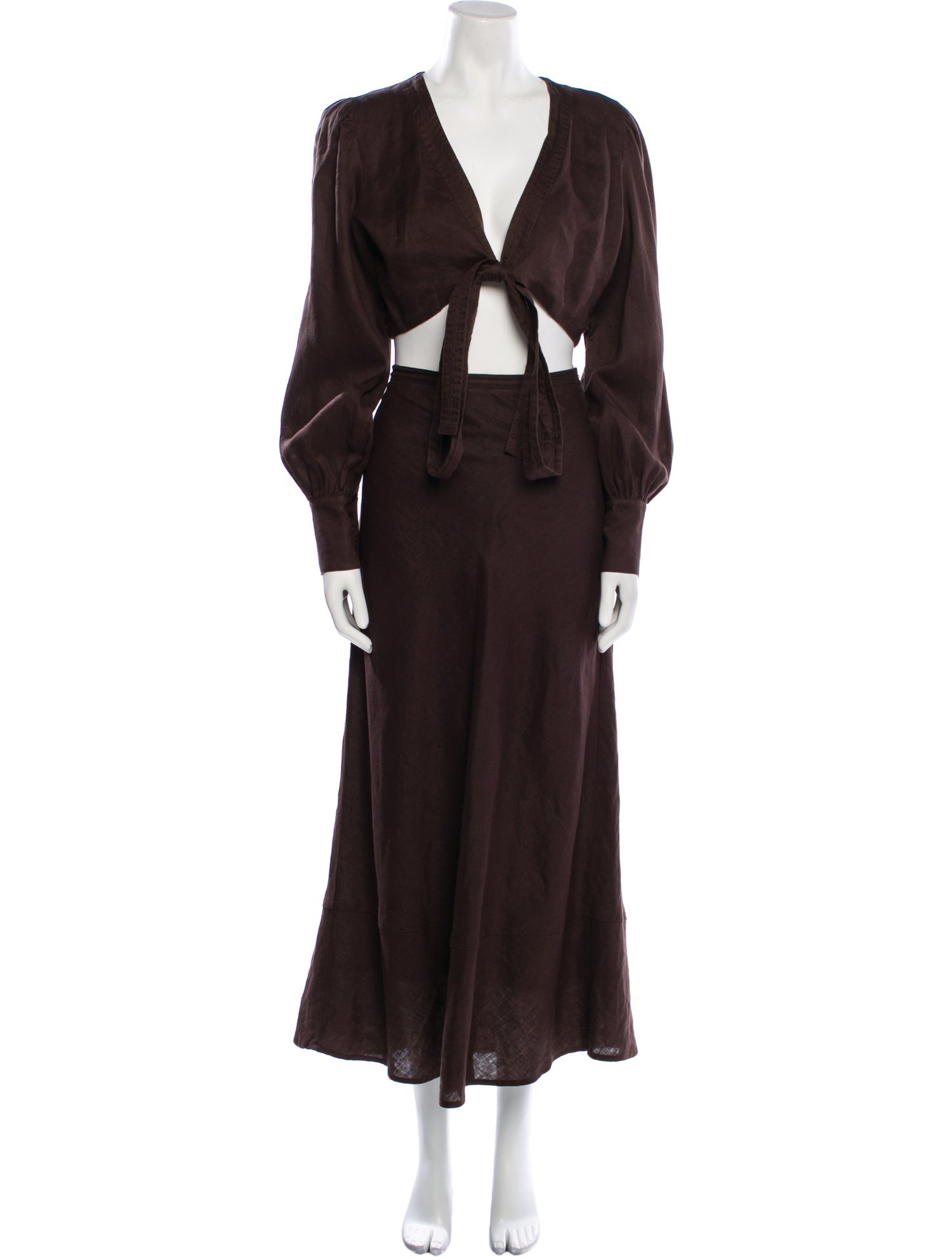 Dissh Linen Skirt Set