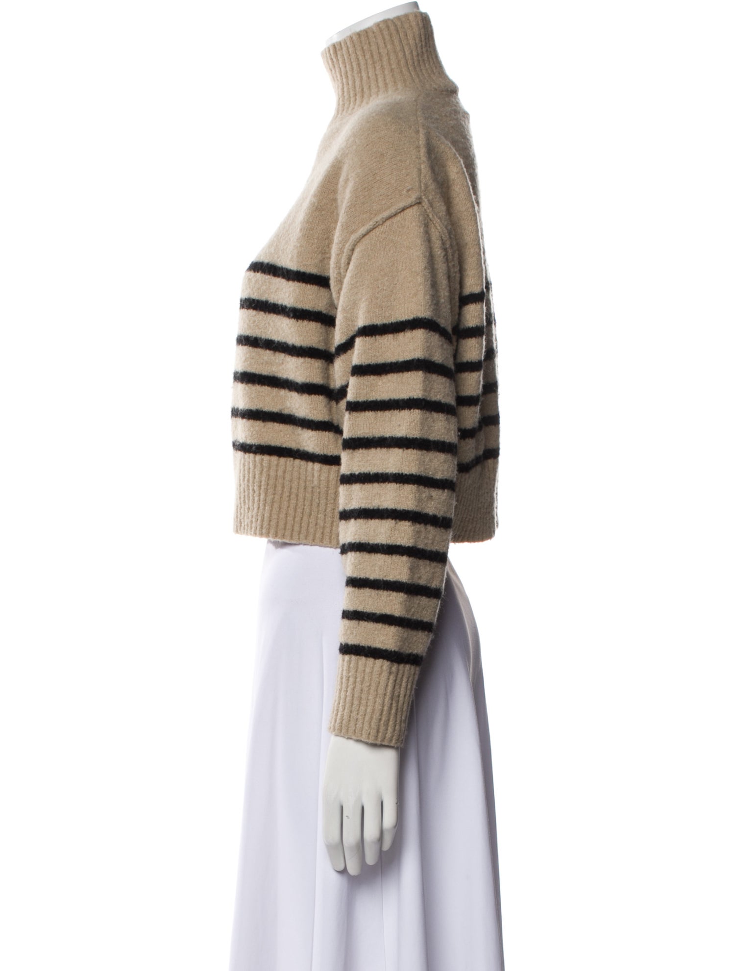 Dissh Striped Turtleneck Sweater