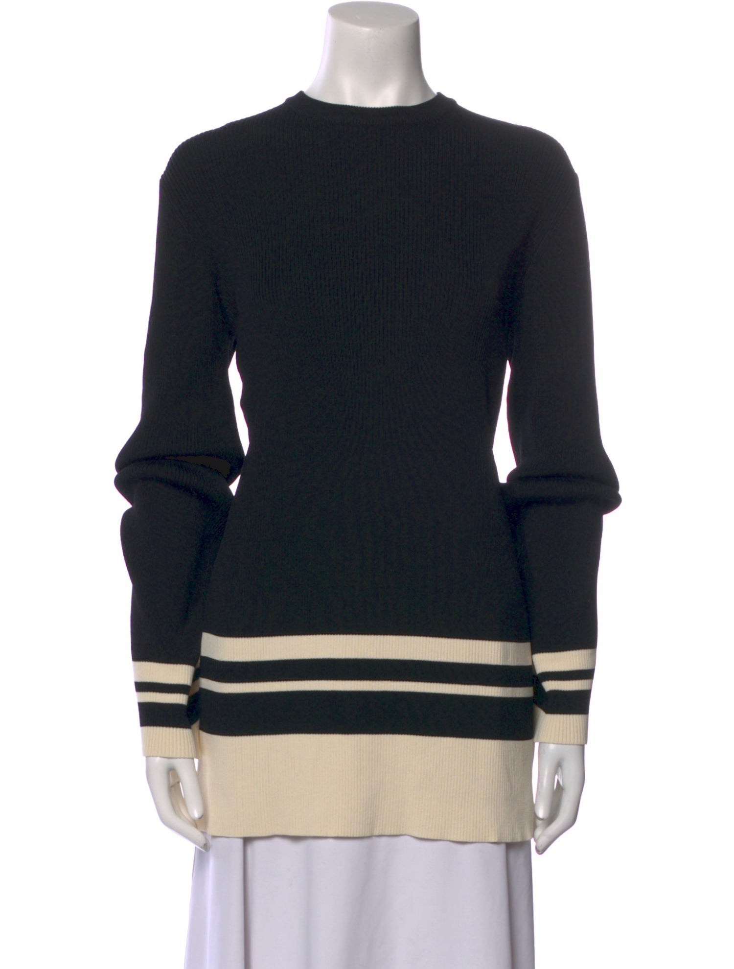 Dissh Striped Mock Neck Tunic w/ Tags