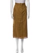 Dissh Linen Midi Length Skirt