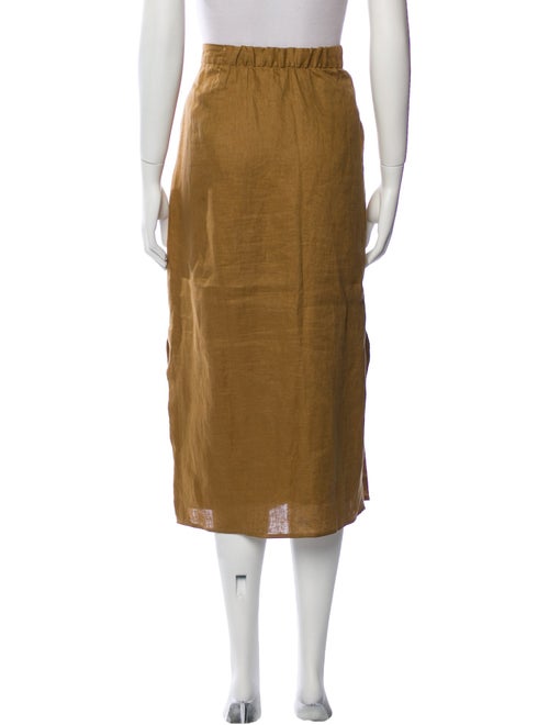 Dissh Linen Midi Length Skirt