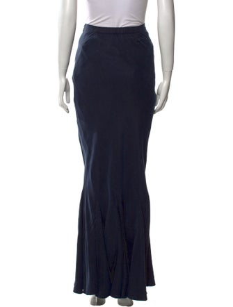 Dissh Pleated Accents Long Skirt