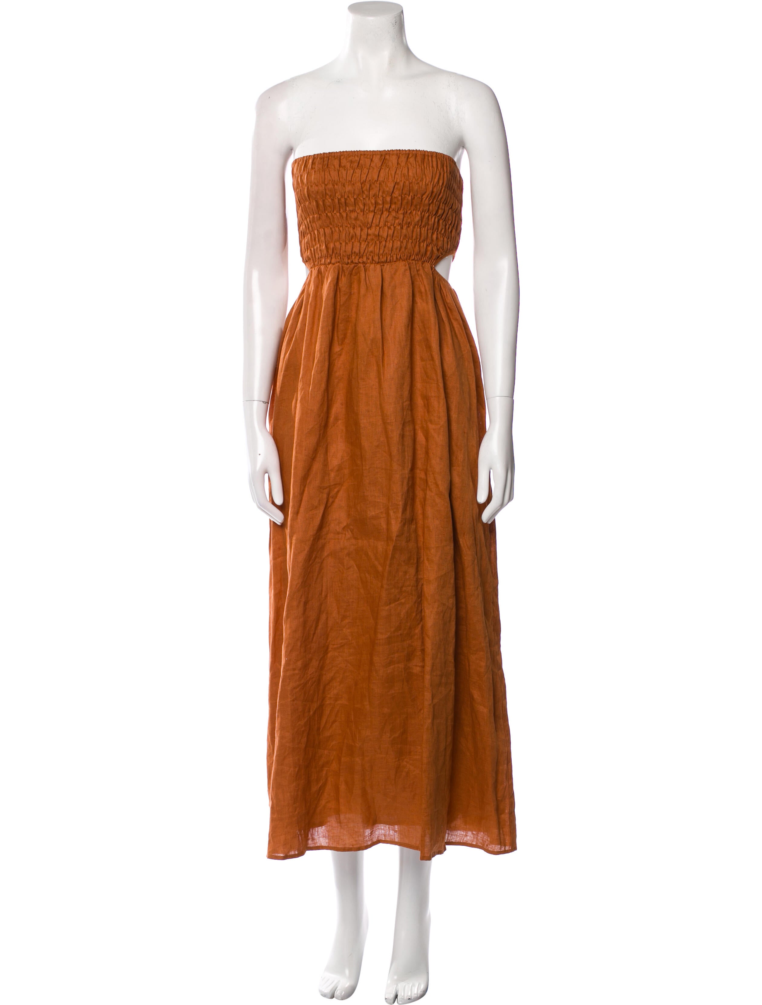 Dissh Strapless Knee-Length Dress w/ Tags