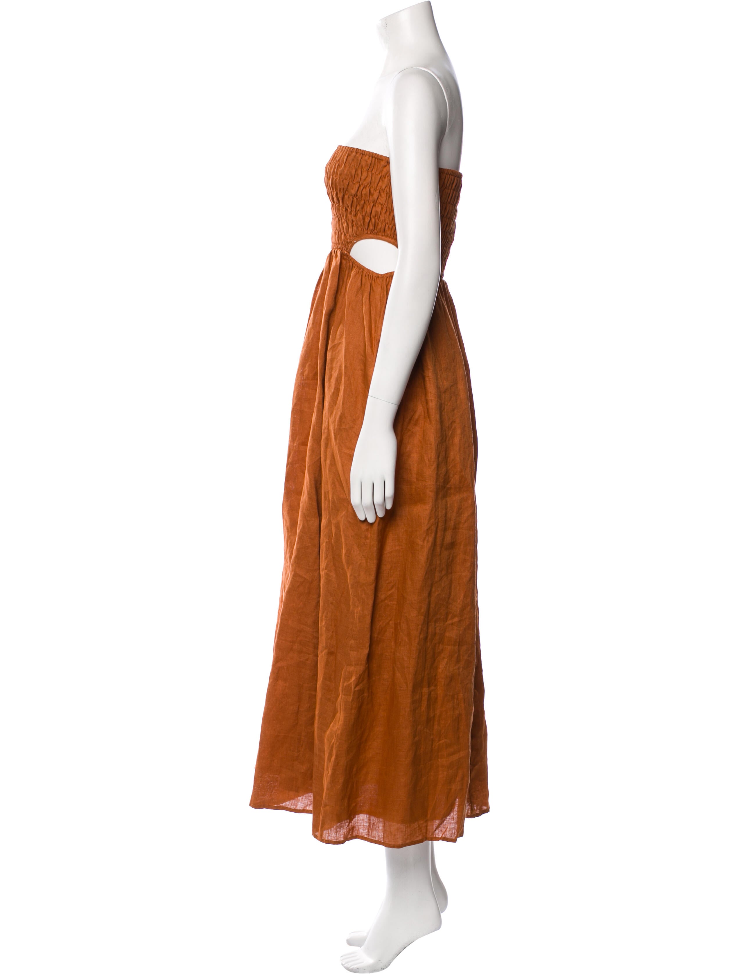 Dissh Strapless Knee-Length Dress w/ Tags