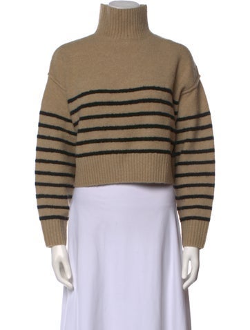 Dissh Knitwear Striped Turtleneck Sweater XS